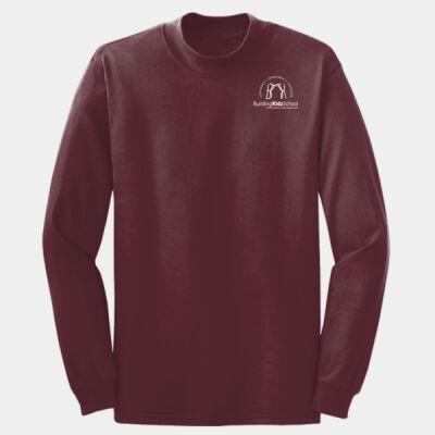Adult Long Sleeve 5.4 oz. 100% Cotton T Shirt Thumbnail